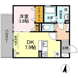 金山アイサンメゾンの物件間取画像